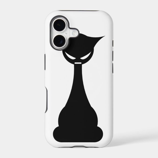 Stylised Cat iPhone 5 Case (Back)