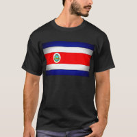 Stylised Costa Rica Flag