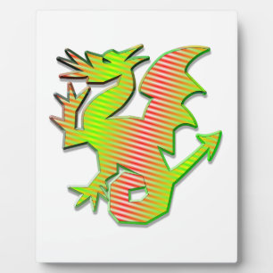 Stylised Dragon Plaque
