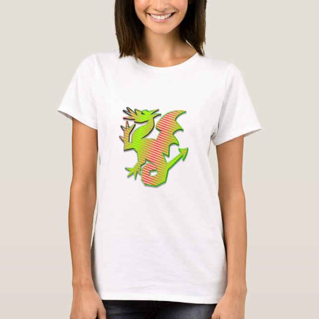 Stylised Dragon T-Shirt (Front)