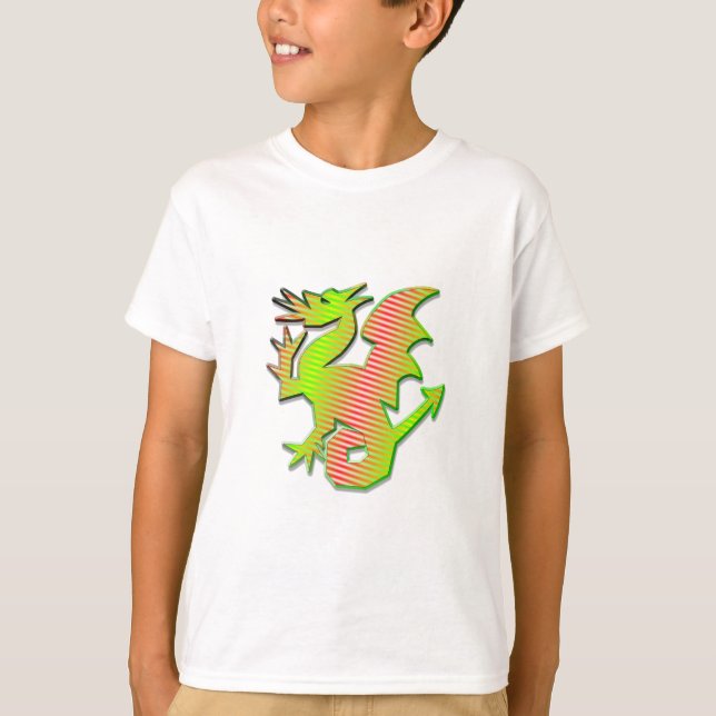 Stylised Dragon T-Shirt (Front)