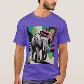 Stylised Elephant T-Shirt