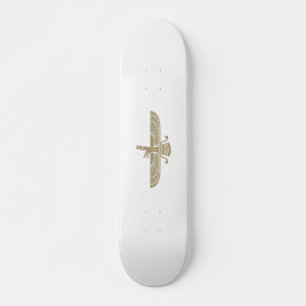 Stylised Faravahar Skateboard