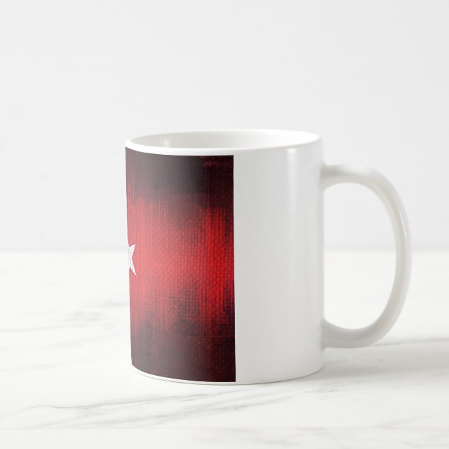 Stylised Flag of Turkey Coffee Mug (Right)