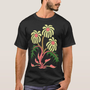 Stylised Floral Illustration – Elegant Nature Art T-Shirt