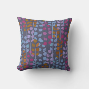 Stylised floral seamless pattern. Vintage imitatio Cushion