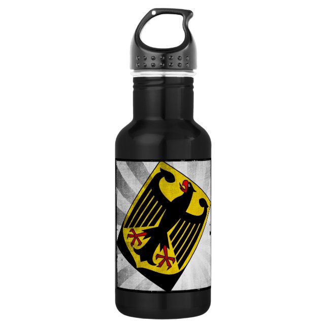 Stylised Germany COA 532 Ml Water Bottle (Front)