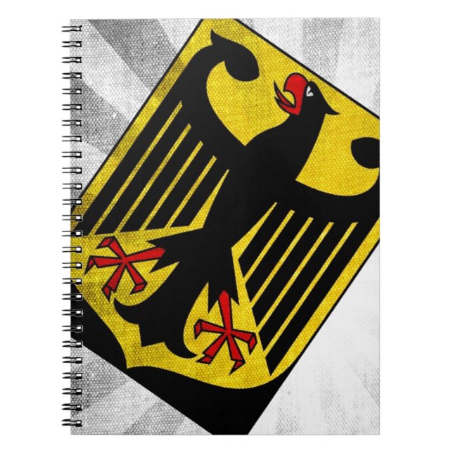 Stylised Germany COA Notebook (Front)