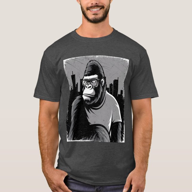 Stylised gorilla  T-Shirt (Front)