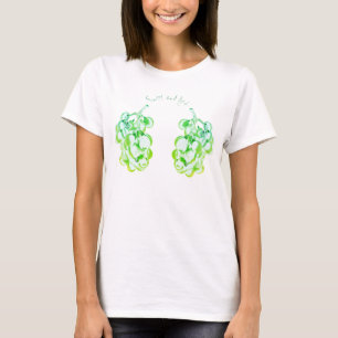 Stylised Grape Vine Fruit Sweet Fresh T-Shirt Top