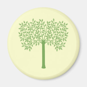 Stylised Green Tree Magnet