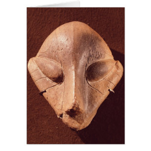 Stylised head, from Predionica
