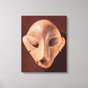 Stylised head, from Predionica Canvas Print