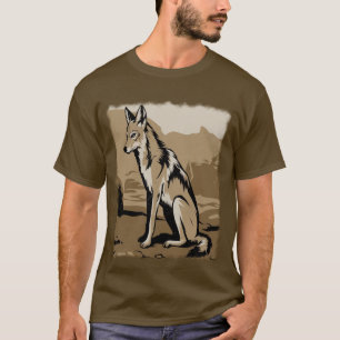 Stylised jackal T-Shirt