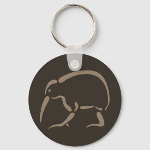 Stylised Kiwi Key Ring