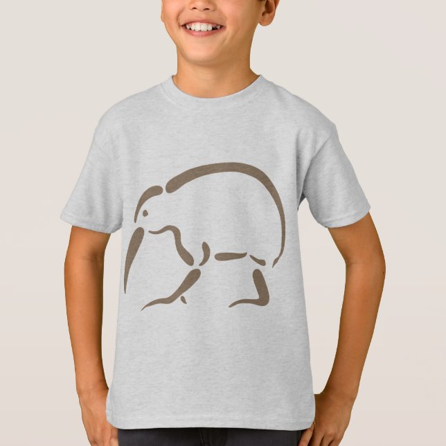 Stylised Kiwi T-Shirt (Front)