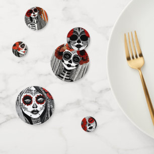 Stylised La Catrina Confetti