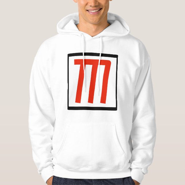 Stylised M – Unique Initial Design Hoodie (Front)