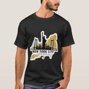 Stylised New York City T-Shirt