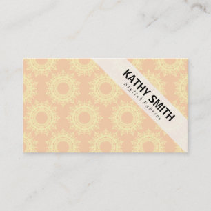 Stylised Pattern   Chic Business Card