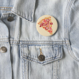 Stylised Pizza Slice button