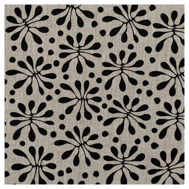 Stylised Plant Pattern 020818 Fabric (Swatch)