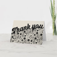Stylised Protea Floral Block Print Millefleur