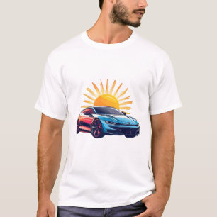 Stylised Racing Sports Car T-Shirt