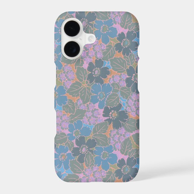 Stylised Retro Floral Pattern (Back)