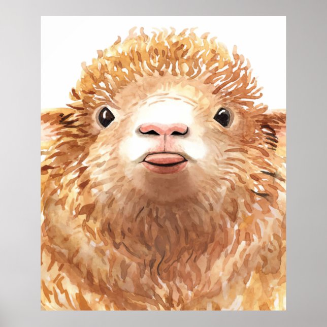 Stylised Sheep Lovers | Gitfs For Child Poster (Front)