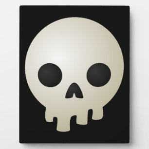 Stylised Skulls Plaque