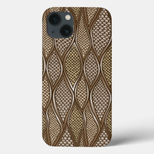 Stylised snake skin iPhone 13 case