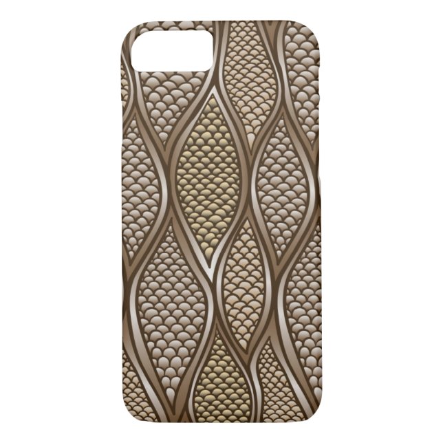 Stylised snake skin Case-Mate iPhone case (Back)