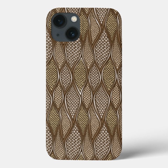 Stylised snake skin Case-Mate iPhone case (Back)