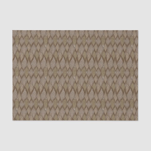 Stylised snake skin tissue paper (Front)