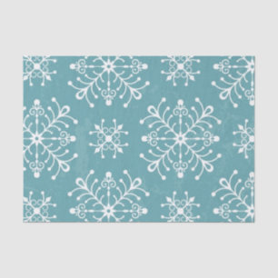 Stylised Snowflakes Tissue Paper