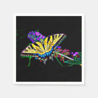 Stylised Swallowtail Butterfly Napkin