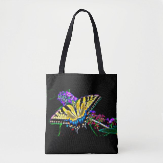 Stylised Swallowtail Butterfly   Tote Bag (Front)