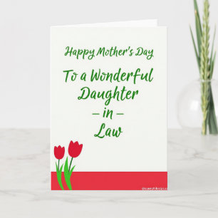 Stylised Sweet Mothers Day Card
