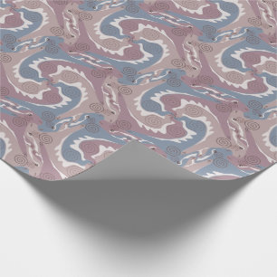 Stylised Swirling Hares Tesselation 1 Wrapping P Paper