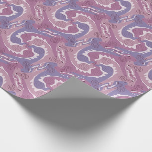 Stylised Swirling Hares Tesselation 5 Wrapping P Paper