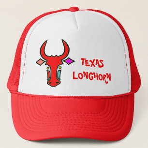 Stylised Texas Longhorn Cap