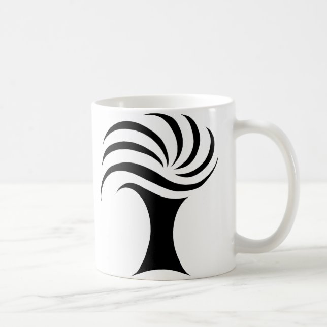 Stylised Tree Mug (Right)