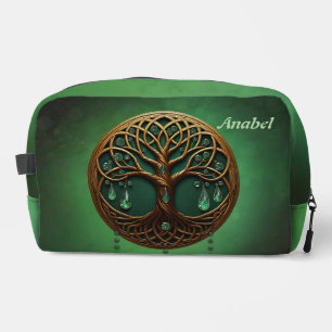 Stylised tree of life  dopp kit