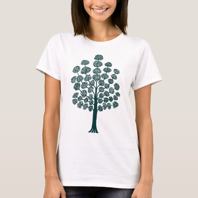 Stylised Tree T-Shirt (Front)