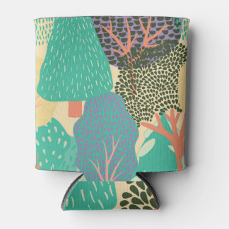 Stylised Trees: Forest Bright Pattern Can Cooler