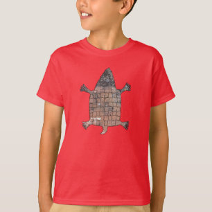 Stylised Turtle - Mimbres Pottery Design T-Shirt