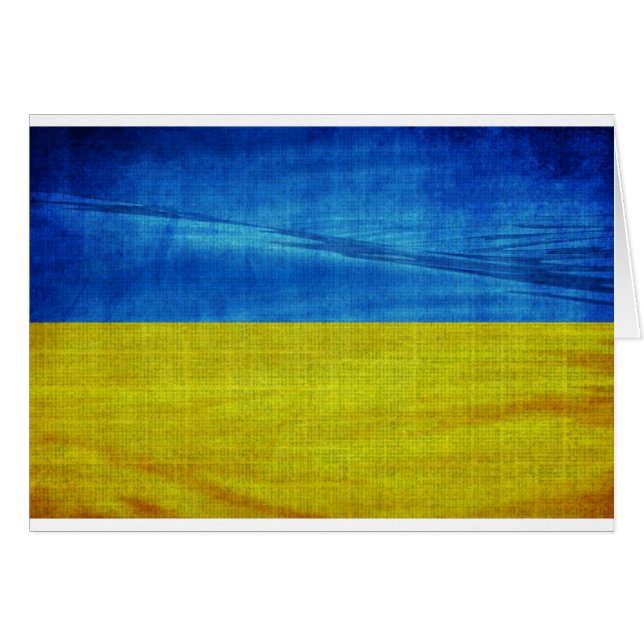 Stylised Ukraine Flag (Front Horizontal)