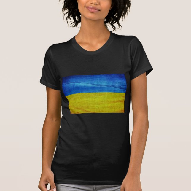 Stylised Ukraine Flag T-Shirt (Front)