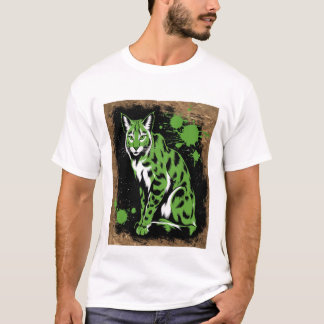 Stylised wildcat T-Shirt